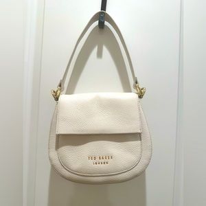 Ted Baker Crossbody OR Day wear strap. Like New, Cream and Gold.